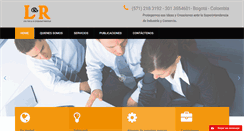 Desktop Screenshot of lrmarcasypatentes.com